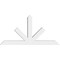 Ekena Millwork Saratoga Architectural Grade PVC Gable Bracket, 84"W x 42"H x 6"D x 6"F, 12/12 Pitch GBP084X42X0606SAR00 - alternate 5